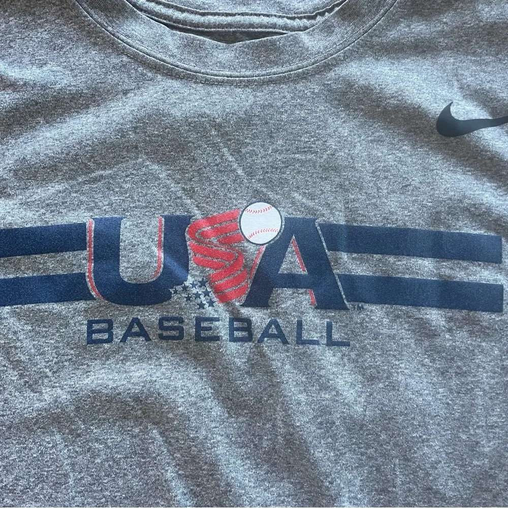 Nike USA Baseball Athletic Dri-Fit Tee, Long Sleeve, T Shirts 3/$15, 5/$20